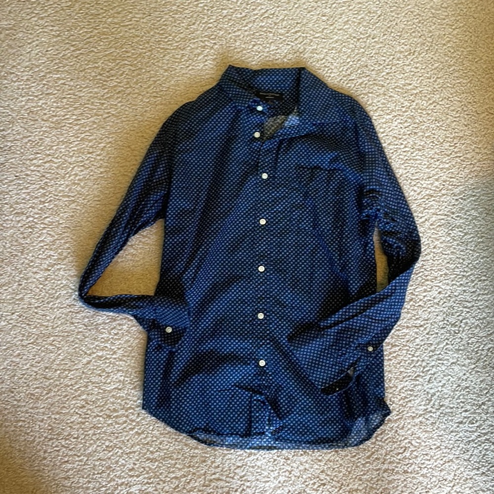 BR Linen Slim Fit Shirt - L